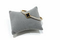 Gold and Black clover bangle ￼