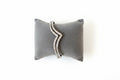 V Dymonte silver bangle ￼