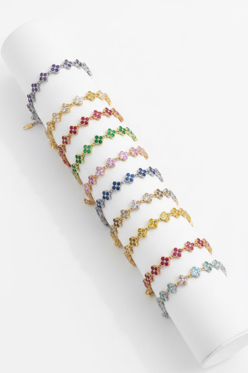 DeMonty ￼ Mini clover bracelet