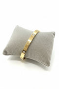Gold love bangle ￼