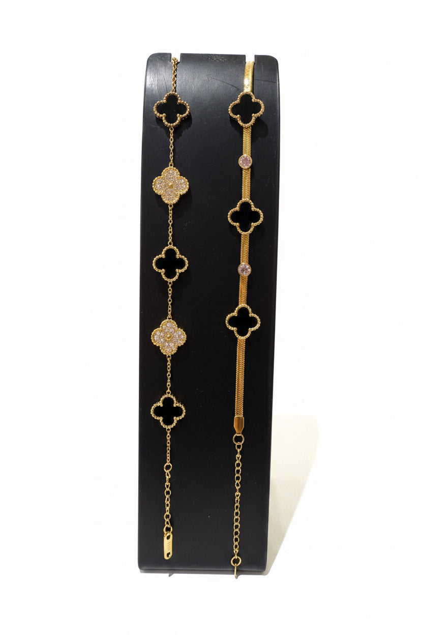 Black and gold duos set