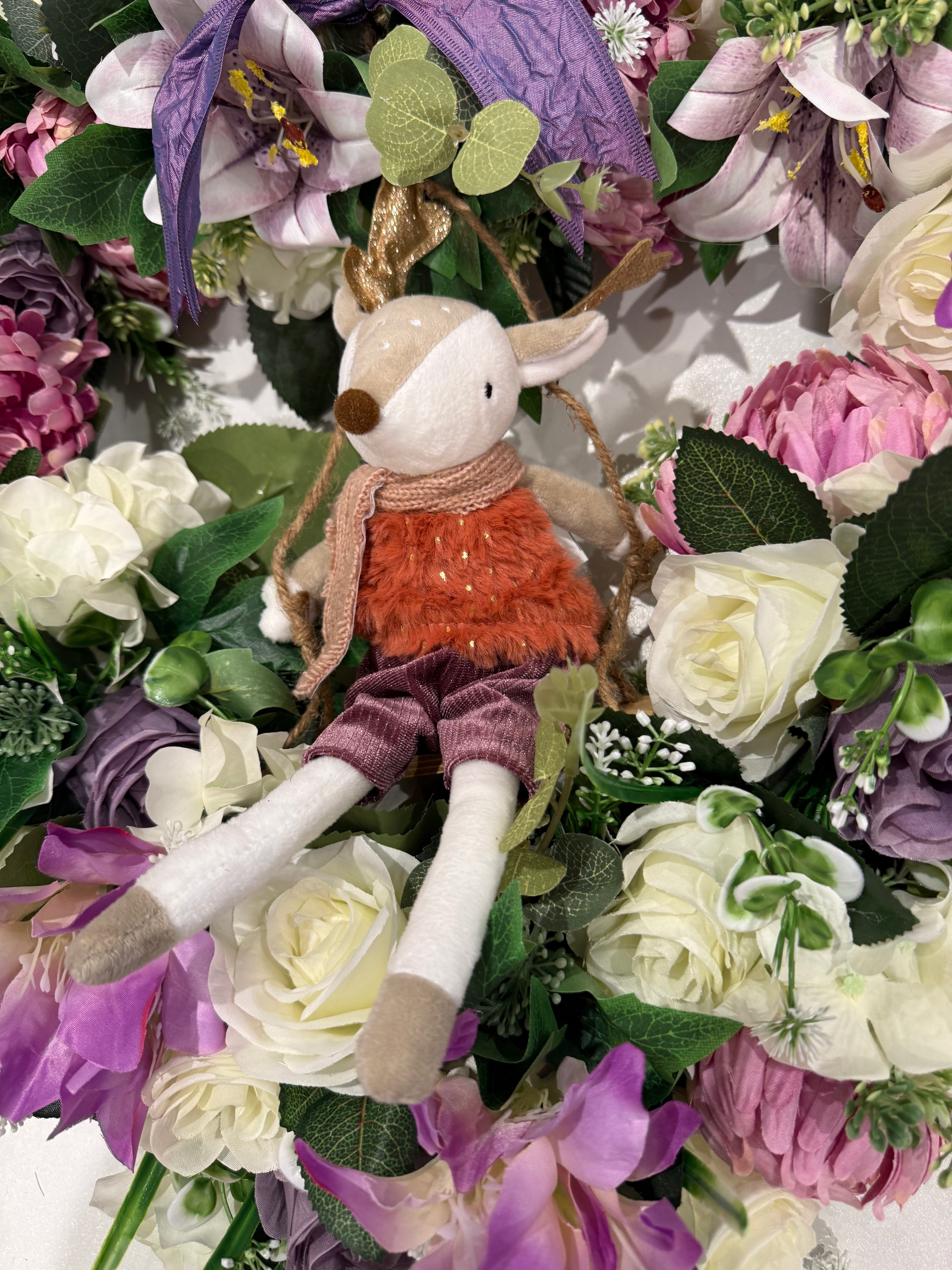 Dear heart wreath