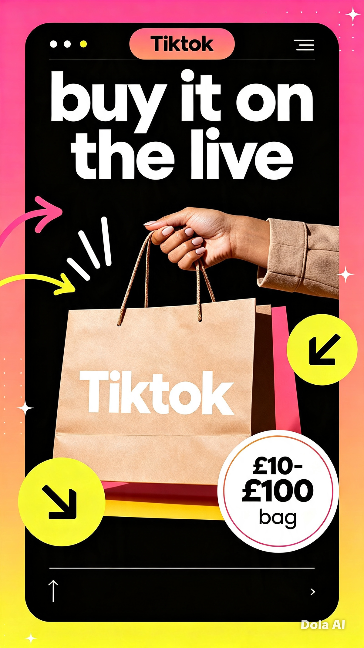 Item ordered on the live!